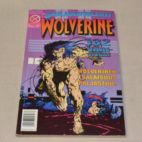 Sarjakuvalehti 01 - 1993 Wolverine